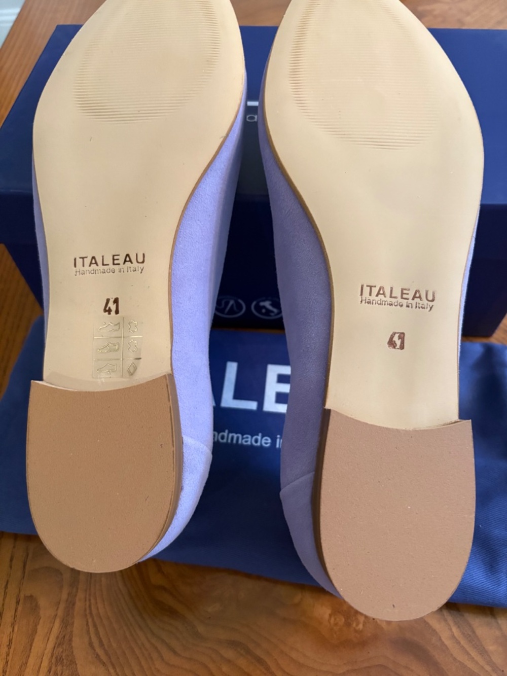 Italian Balet Flats in Lilac - 10.5 ( 41EU) NWB - Picture 4 of 8